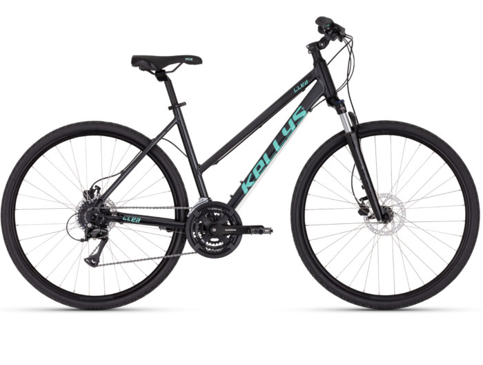Bicicleta femei Kellys Clea 90 Graphite Grey Manete Frane: TEKTRO