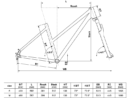Bicicleta femei Kellys Clea 90 Graphite Grey Manete Frane: TEKTRO