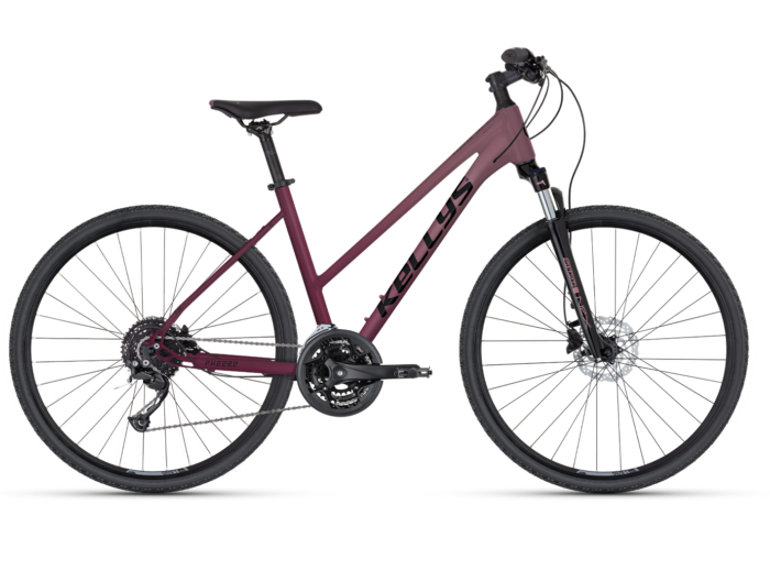 Bicicleta femei Kellys Pheebe 20 Rosy Red 28 inch Frane: TEKTRO Hydraulic Disc