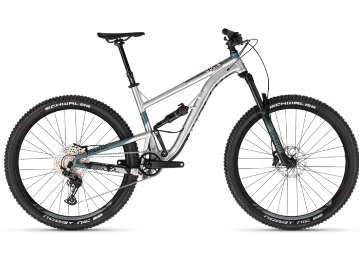 Bicicleta full suspension Kellys Thorx 10 Quartz Blue 29 inch Furca: ROCK SHOX 35 Silver TK (29") Boost, 150 mm, Solo Air / TurnKey / Maxle Stealth 15 mm thru axle