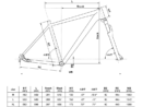 Bicicleta trekking Kellys Carson 50 Desert Brown 28 inch Furca: SR SUNTOUR NEX P, 63 mm, coil spring (threaded steerer)