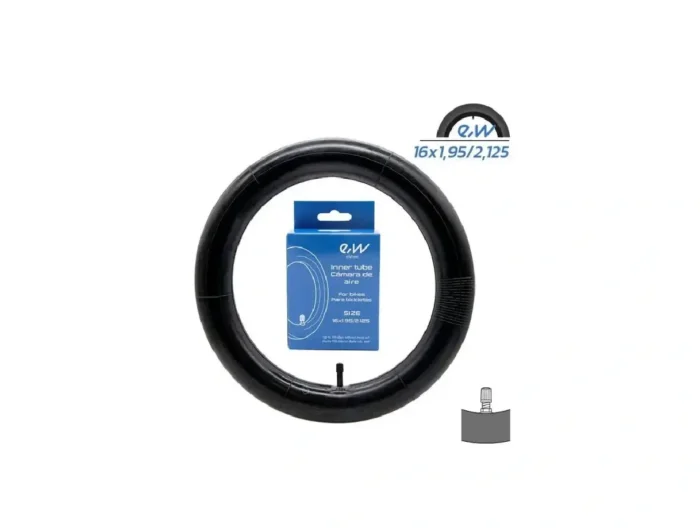 Camera bicicleta 16x1.95-2.125 eWheel Ventil auto AV