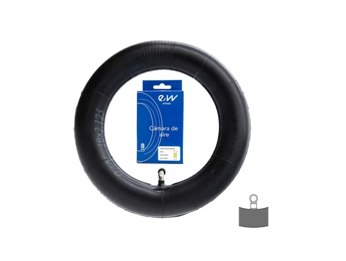 Camera trotineta electrica 10×2.125 ventil 90° eWheel compatibil cu cariucior copii Camera rezistenta