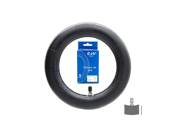 Camera trotineta electrica 10×2.125 ventil drept eWheel compatibil cu cariucior copii Camera rezistenta