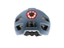 Casca Bicicleta cu lumina fata, spate integrata cu incarcare USB albastra greutate 550 grame