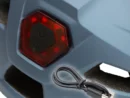 Casca Bicicleta cu lumina fata, spate integrata cu incarcare USB albastra greutate 550 grame