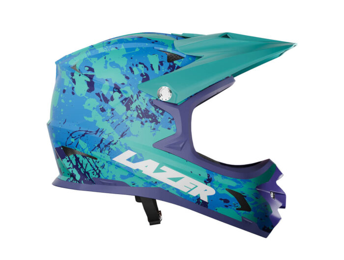 Casca full face Lazer Phoenix inkstorm blue