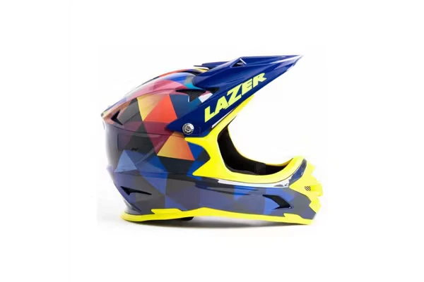 Casca full face gloss colour triangles Lazer Phoenix Design modern și elegant