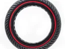 Cauciuc Trotineta Electrica Xiaomi Plin, 8.5 Inch, Antiderapant, cu Banda Rosie Anvelopa eWheel