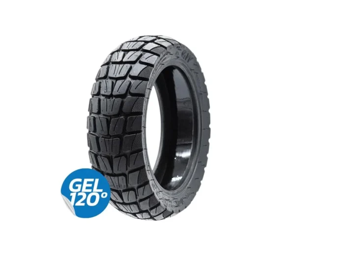 Cauciuc tubeless 10x2.5-6.5 cu gel antipana pentru Kukirin Anvelopa Trotineta