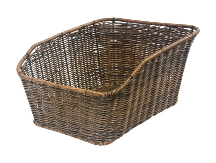 Cos bicicleta spate KLS Rattan cos portbagaj bicicleta