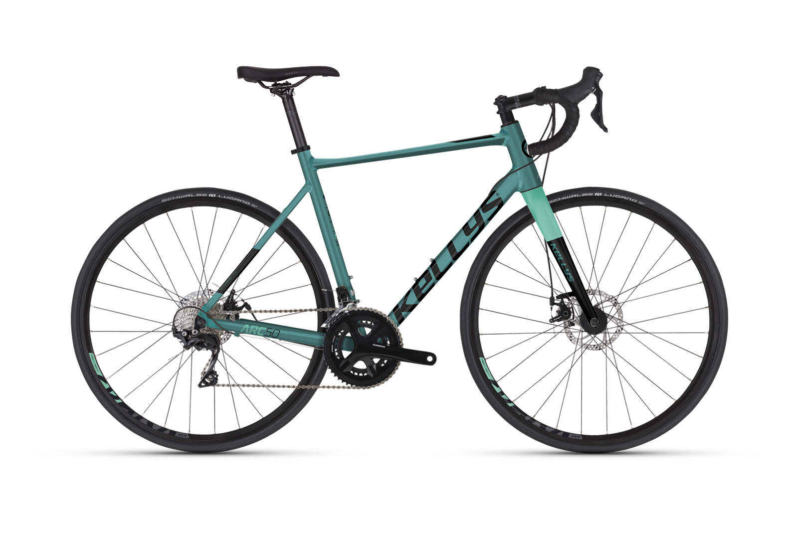Cursiera Kellys ARC 50 Furca: KELLYS Carbon Disc - 1.5 tapered steerer, post mount disc brake