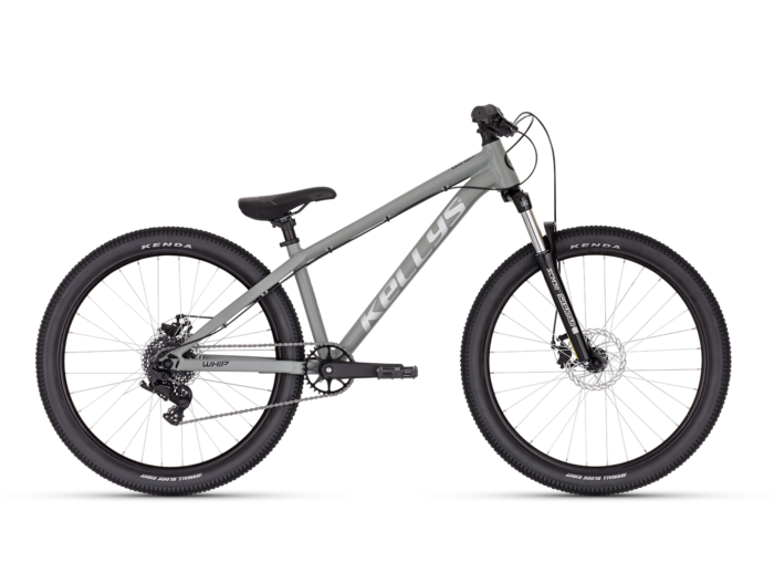 Dirtbike Kellys Whip 10 DX Moonstone Grey 26 inch Furca: SR SUNTOUR XCM DS (26"), 100 mm, coil spring