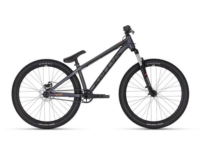 Dirtbike Kellys Whip 30 DJ Graphite Grey 26 inch Cadru: KELLYS Dirt DJ 26", tapered HT, single-speed