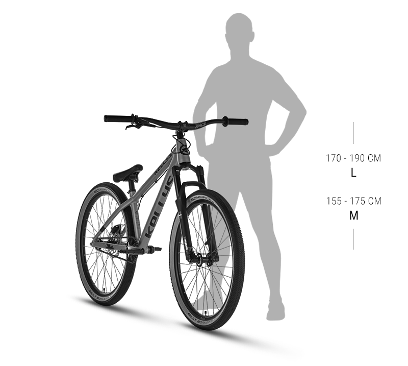 Dirtbike Kellys Whip 50 DX Dusty Purple 26 inch Furca: RST Dirt T (26"), 100 mm, coil spring