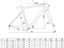Gravel bike Kellys Soot 80 Furca: KELLYS Carbon Disc, 1.5 tapered steerer / flat mount disc brake / 12 mm thru axle