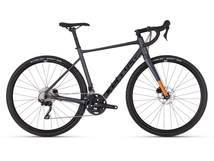 Gravel bike Kellys Soot X50 Graphite Grey Schimbator spate: SHIMANO GRX RX400 (direct mount)