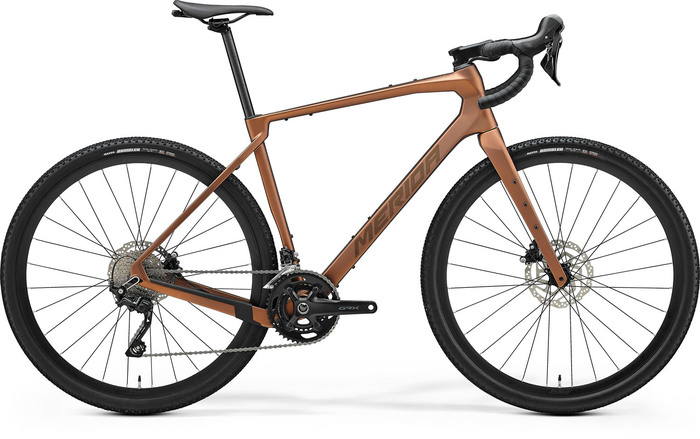 Gravel bike Merida SILEX 4000 S Matt bronze metal Discuri: Shimano RT10 180mm