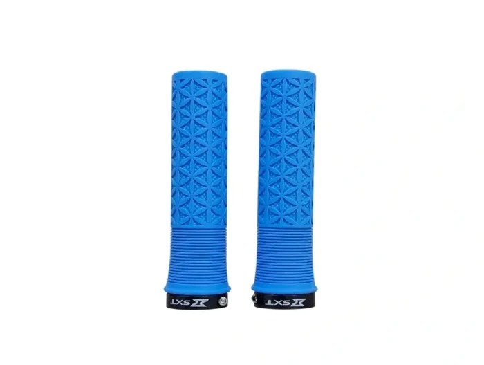 Mansoane Bicicleta LockOn Blue SXT ZN-047 Mansoane cu surub