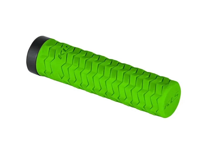 Mansoane Bicicleta Single LockOn verde Kellys Poison Diametru 135x30mm