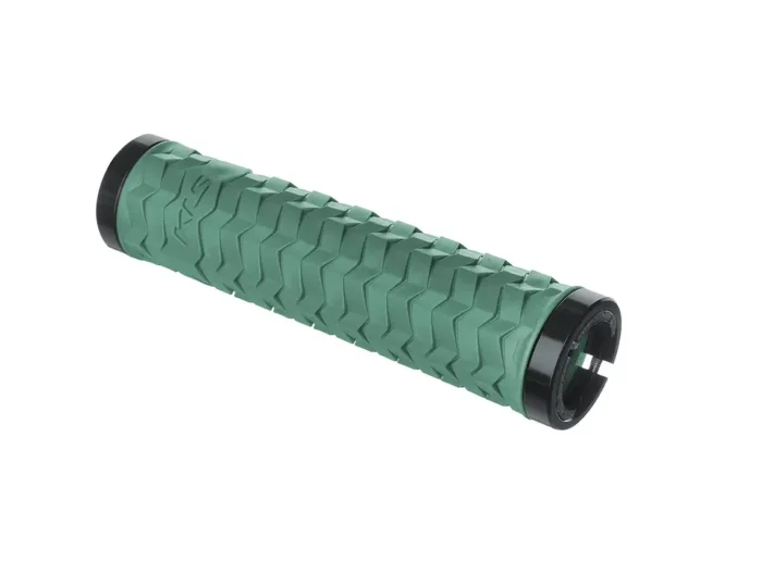Mansoane bicicleta LockOn emerald green Kellys Poison, manere ghidon