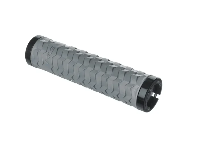 Mansoane bicicleta LockOn rhino grey Kellys Poison, mansoane mtb.