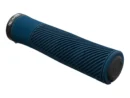 Mansoane bicicleta Single LockOn albastru inchis Syncros XC Lungime 136.5mm