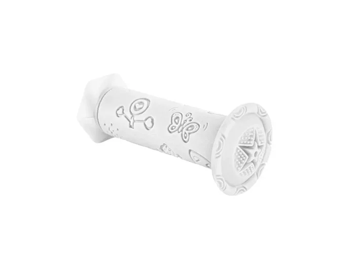 Mansoane bicicleta copii alb kellys Kiddo II Greutate 57g