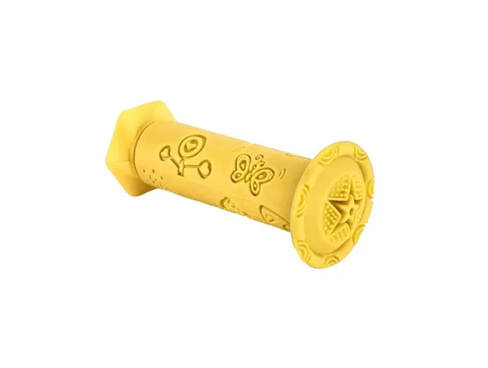 Mansoane bicicleta copii galben kellys Kiddo II Greutate 57g