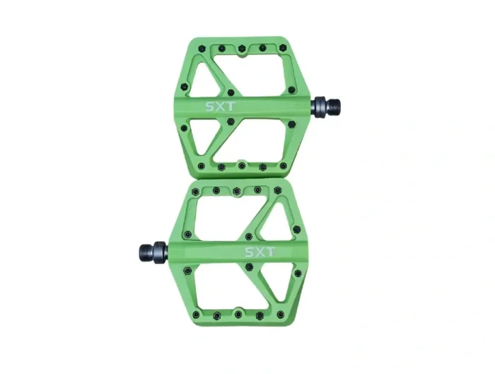Pedale bicicleta MTB green SXT N-13 Pedale pe rulmenti