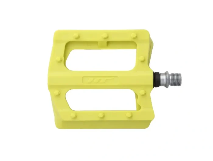 Pedale bicicleta yellow HT PA12 Pedale pe rulmenti