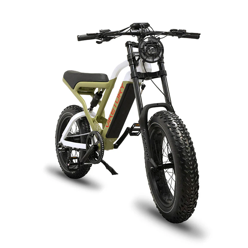 Scuter electric Viketory Commando Fatbike electric 20 inch baterie 48V 15Ah Shimano Altus 7 viteze