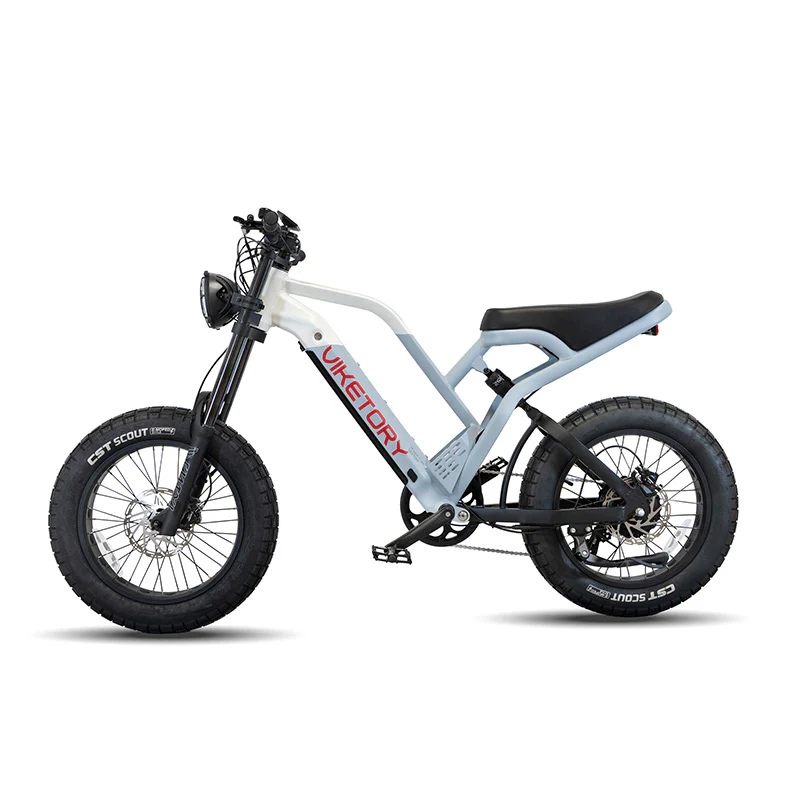 Scuter electric Viketory Navy Fatbike electric 20 inch baterie 48V 15Ah Shimano Altus 7 viteze
