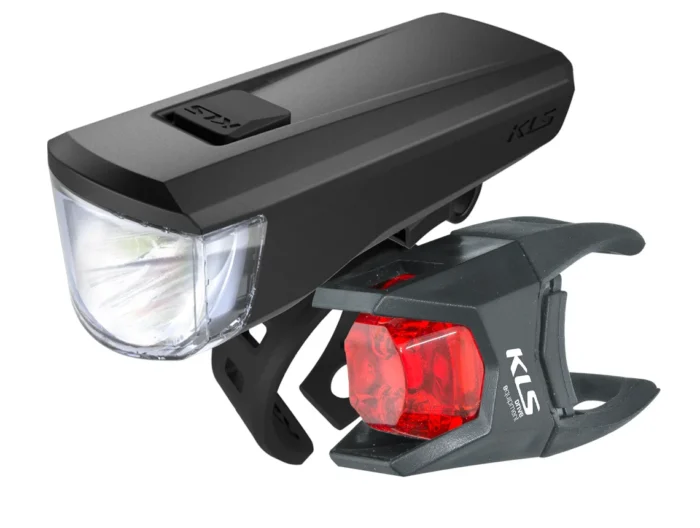 Set lumini bicicleta KLS Noble clasic set lumini bicicleta