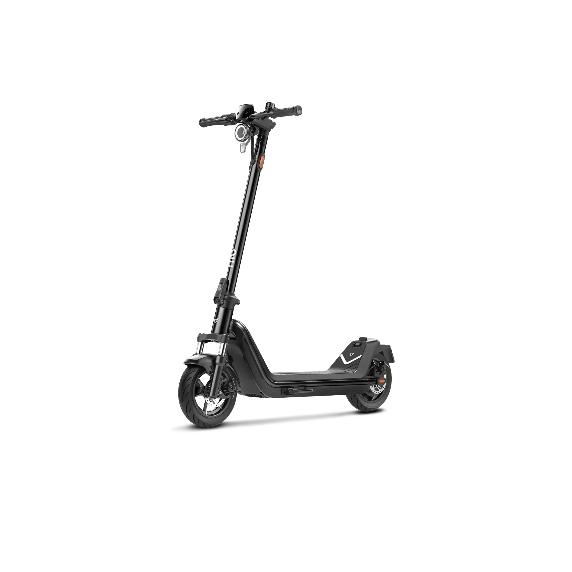Trotineta electrica cu motor de 900 W baterie 486 Wh Niu KQi 300 P neagra Distanta parcursa cu o incarcare 48 km