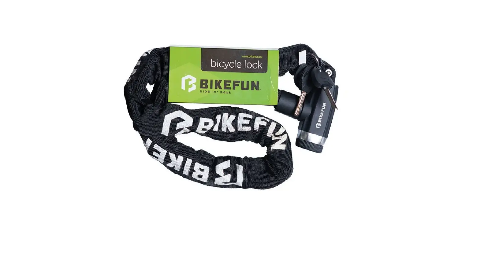 Antifurt bicicleta lant 10x10x1200 mm Bikefun Shield Antifurt lant