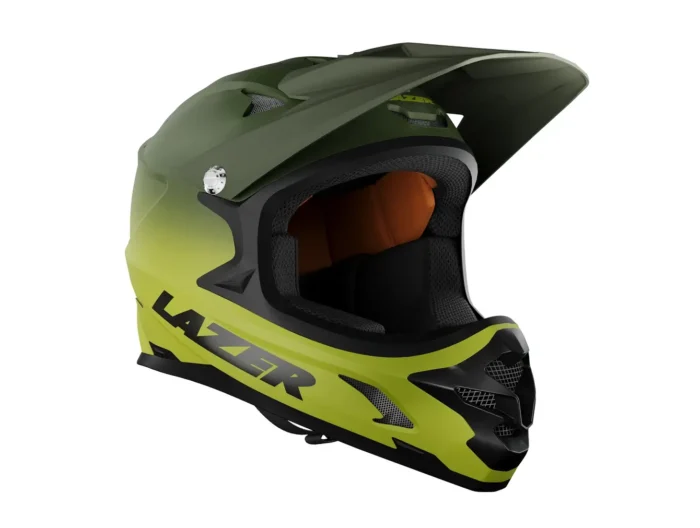 Casca full face venom green Lazer Pheonix greutate 1060g